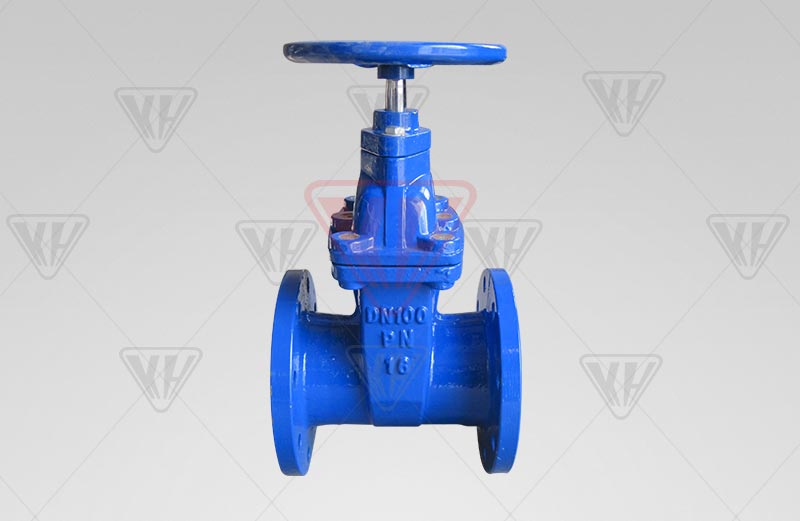 Dark rod soft seal gate valve