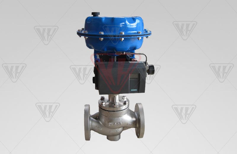 Pneumatic diaphragm cage valve